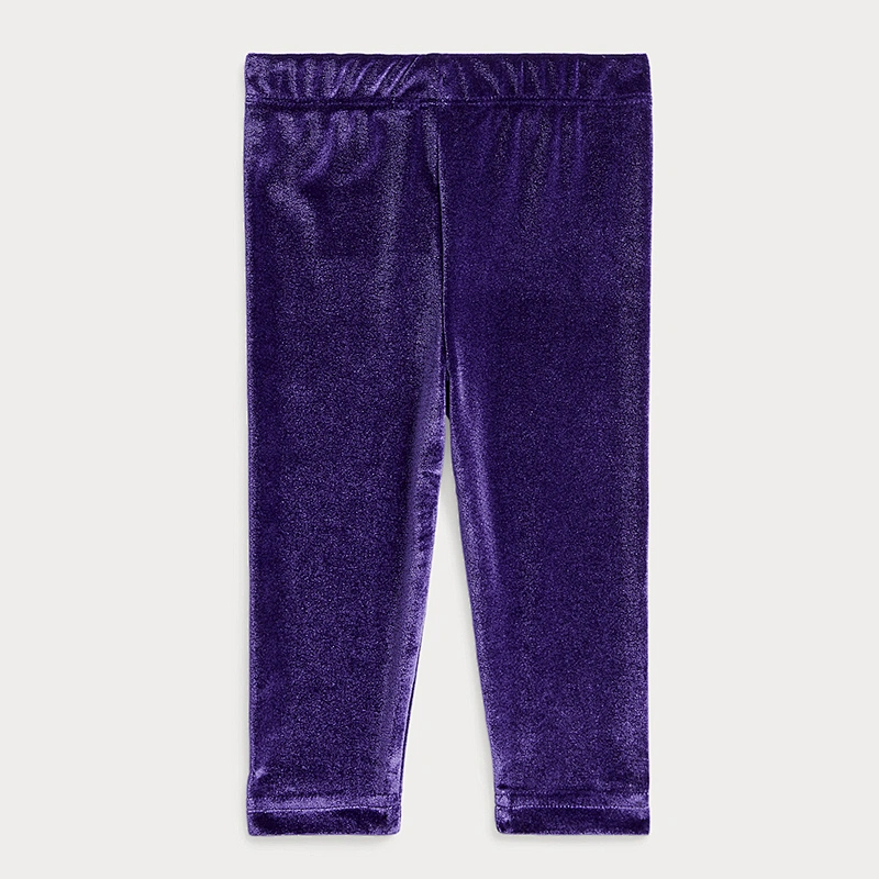 Custom kids Toddlers and Girls Ankle Length Stretchy Leggings Soft Breathable