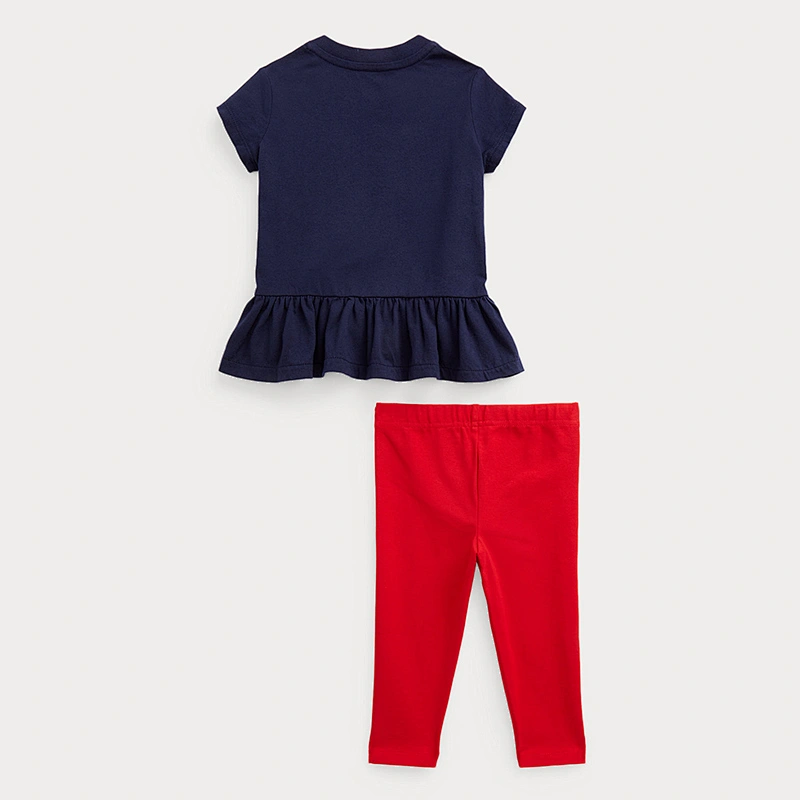Custom Cute Baby Girls Shirts & Pants Set