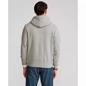 Custom Mens Classic Soft Cotton Fleece Hoodies Casual Active Sweatshirt With Kanga Pocket