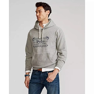 Custom Mens Classic Soft Cotton Fleece Hoodies Casual Active Sweatshirt With Kanga Pocket