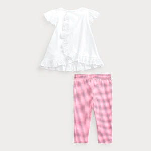 Custom Cute Baby Girls Shirts & Pants Set