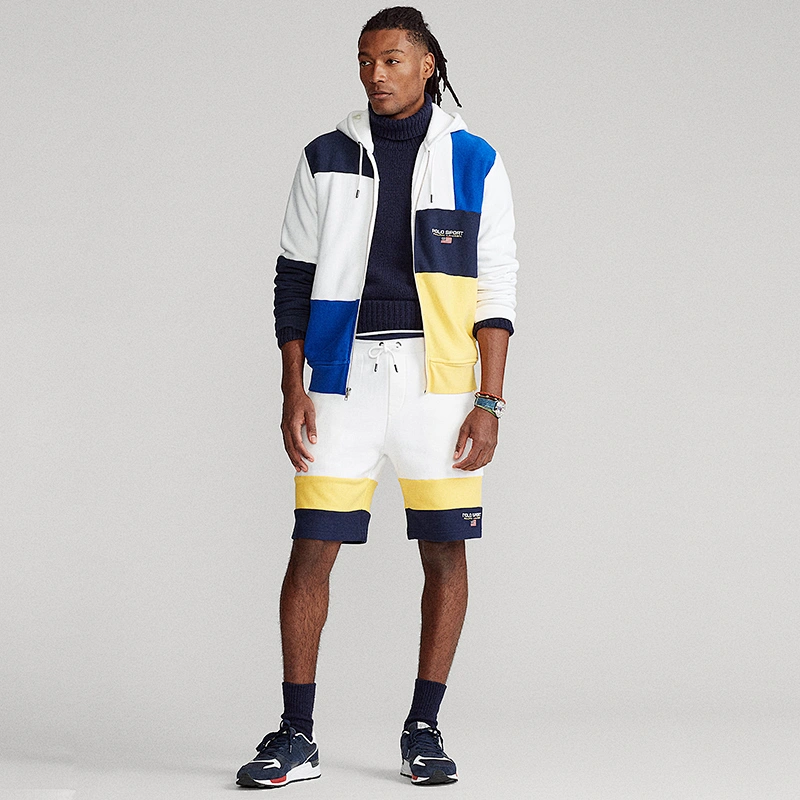 Custom Color Block Pullover Sweatshirt for Men