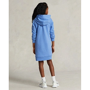 Custom Girls Casual Hoodie Sweatshirt Dress with Hood