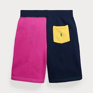 Custom Boy's Fleece Jogger Shorts, Printed Jersey Shorts