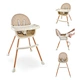 wooden leg  baby high chair