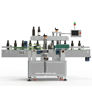 Square bottle/jars/cans labeler