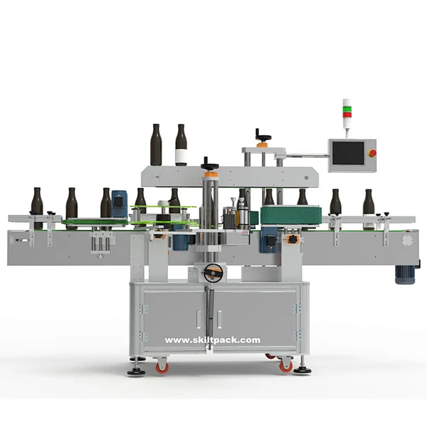 Square bottle/jars/cans labeler