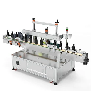 Square bottle/jars/cans labeler