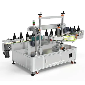 Square bottle/jars/cans labeler