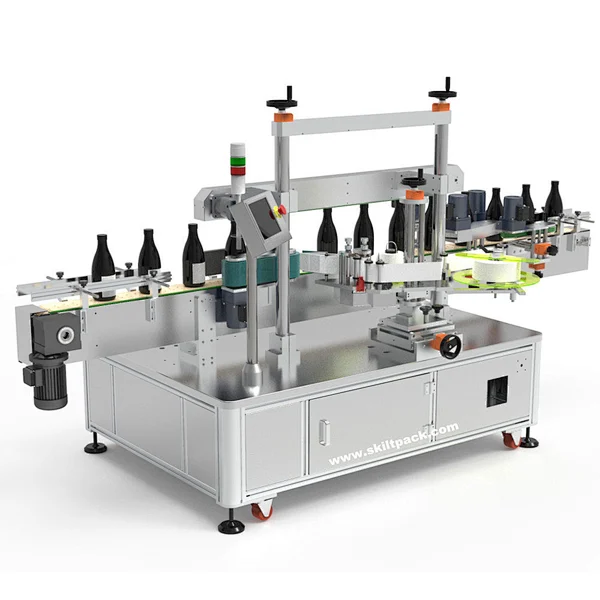 Square bottle/jars/cans labeler