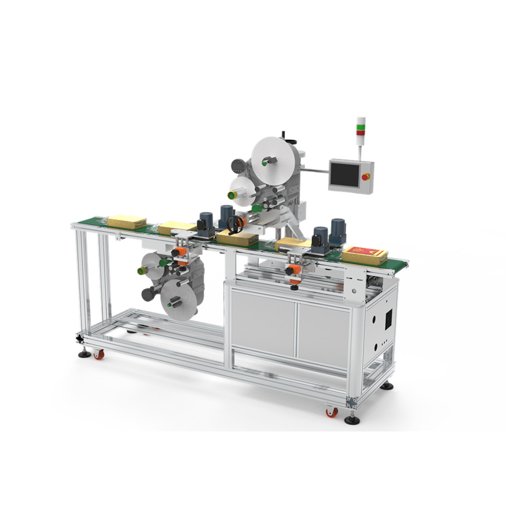 Two stickers labeler