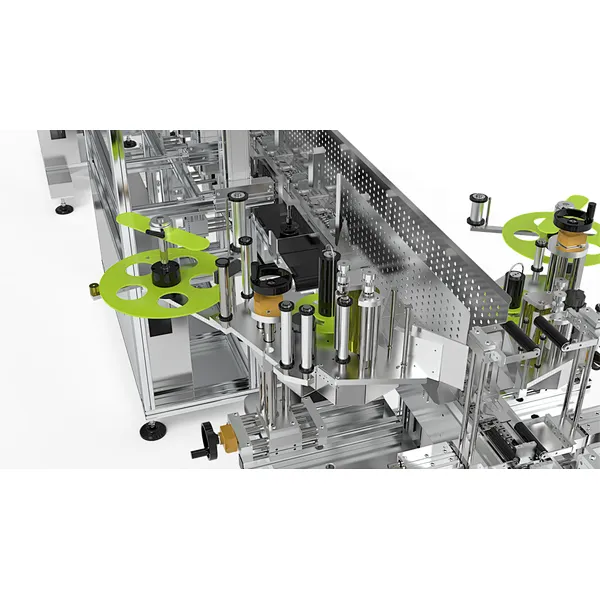 Wet wipes labeler