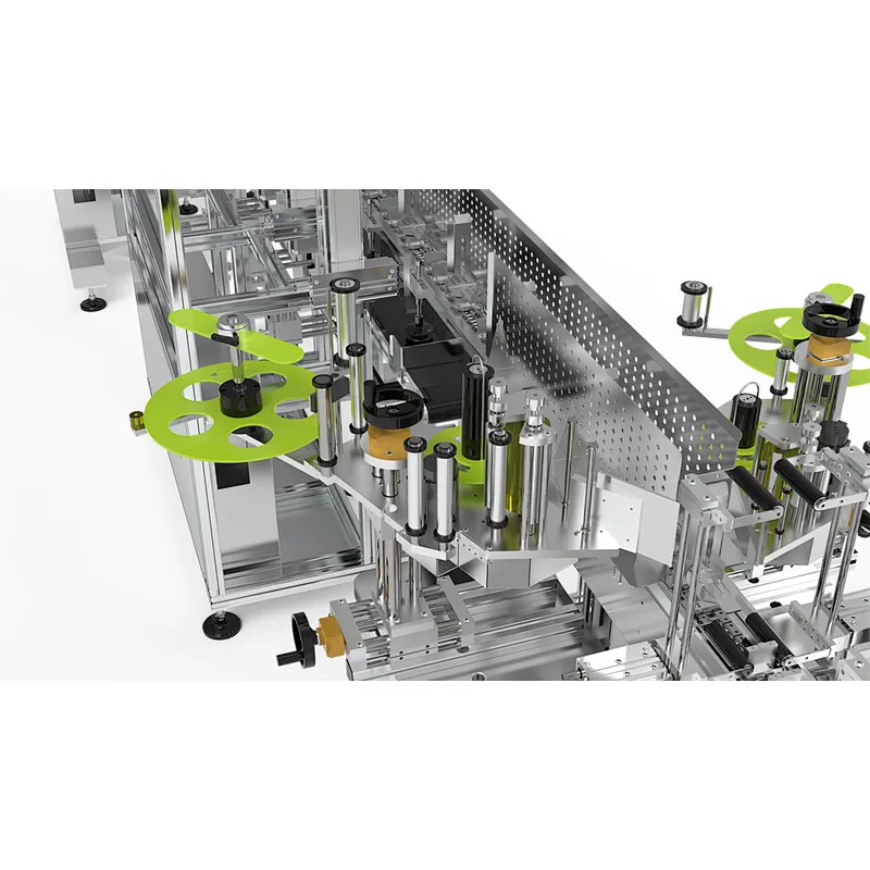 Wet wipes labeler