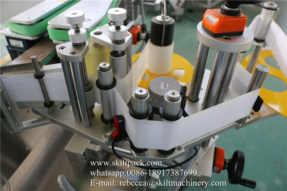 square jars labeling machine l label applicator SKILT Machinery