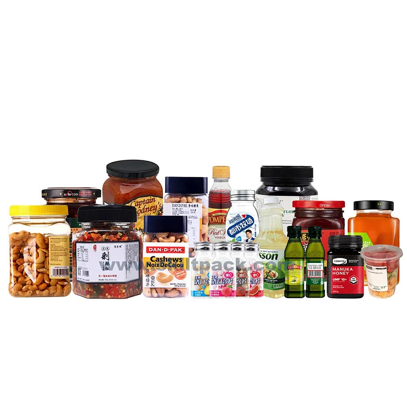 Square bottle/jars/cans labeler