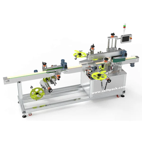 Front & back & bottom labeler