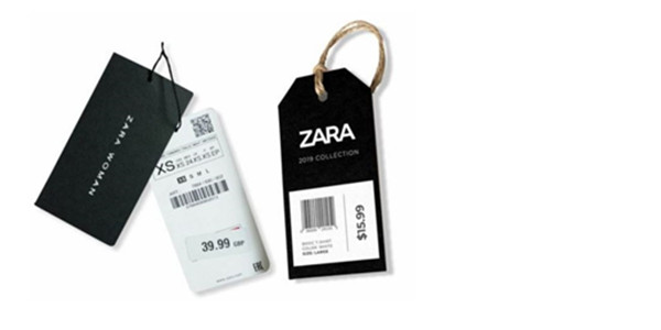 ZARA Tag - Online Print & Apply
