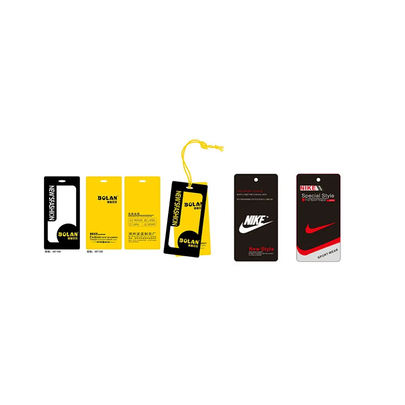 Hang tag labeling
