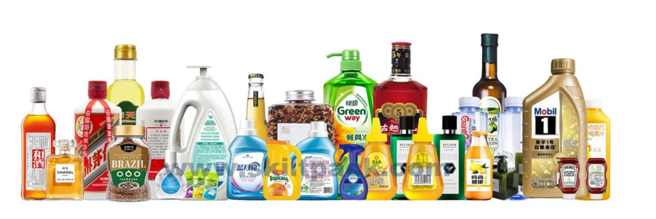 Auto flat bottle labeler l bottle front back two sides labeling machine  SKILT Manufacturer
