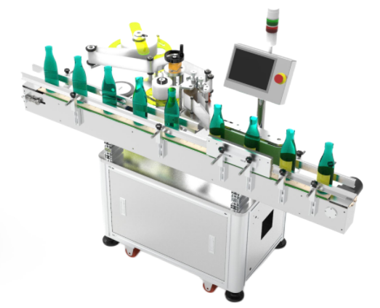  round bottle labeling machine l round cans labeling machine