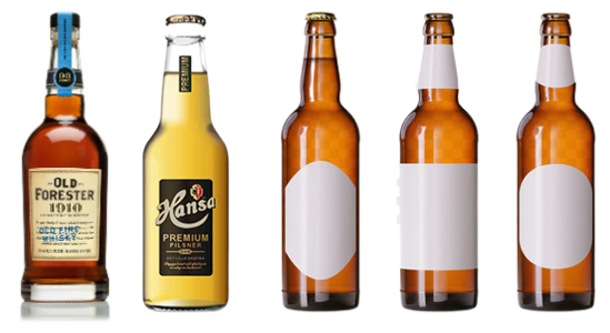 liquor bottle labeling machine l beer bottle labeler l round cans labeling machine SKILT machinery 