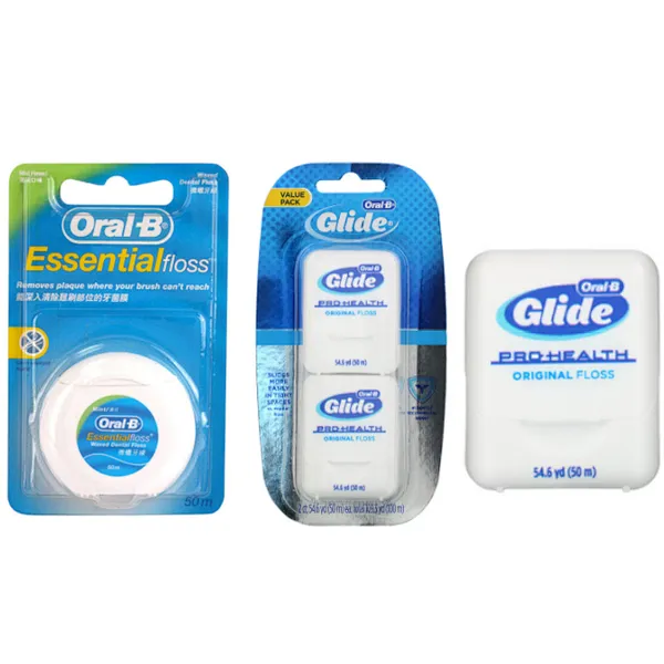 Dental floss packaging line