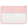 clear nylon cosmetic bag