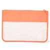 clear nylon cosmetic bag