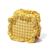 grace ruffle cosmetic bags