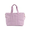 corduroy shoulder tote bag