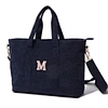 corduroy shoulder tote bag