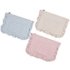 Checkered cloth Flat bag
