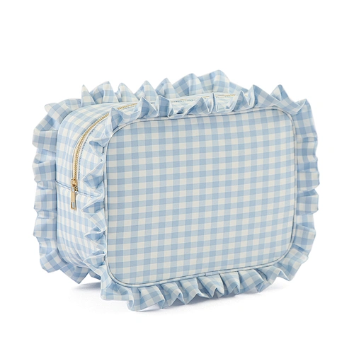 ruffle cosmetic bags