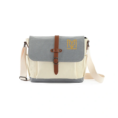canvas messenger bag