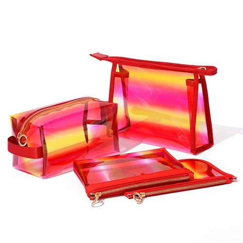Print Transparent Cosmetic Bag