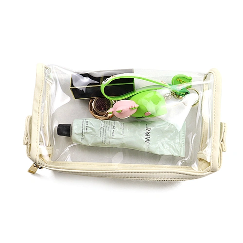 pvc transparent cosmetic bag