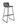 fabric bar chair