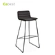 Modern Bar Stool Chairs Nordic Light Luxury High Chair With Metal Legs Dining Chairs For Sale