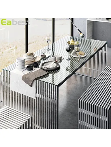 glass table
