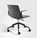 black swivel chair