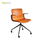 colored fabric arm chairs