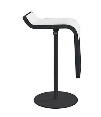 Height adjustable bar chair