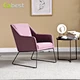 Factory wholesales iron leg  Living Room Furniture Luxury Fabric Sofa Sets single sofa armchair