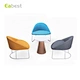 leisure fabric metal chair