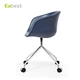 blue velvet dining chairs