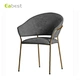 Modern Home hotel cafe  Furniture Upholstered velvet Stainless steel legs Dining Chairs
