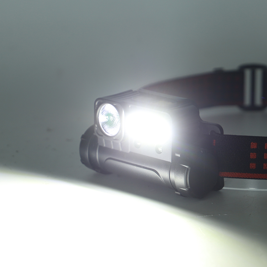 Multi Function Headlamp With Sensor With Magnet