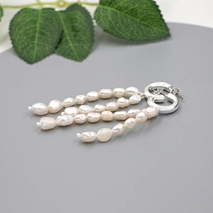 Freshwater Pearl Earrings Statement Dangle Earring Elegant Jewelry Bridal Jewel Custom