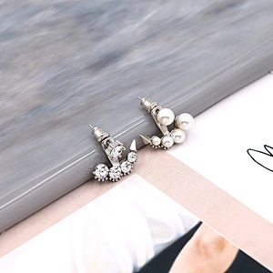 Freshwater Stud Fashion Accessories China Wholesale Earrings CZ Fine Jewelry