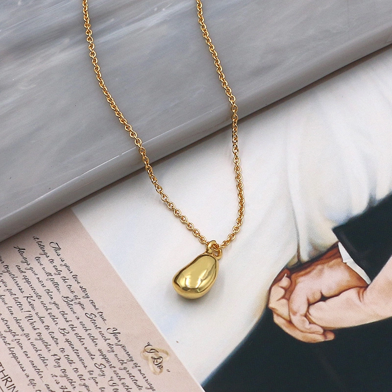 Fashion Multilayer Heart Butterfly Bead Brass Necklace